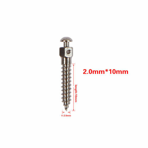 Dental Orthodontic Titanium Micro Implant Mini Screws Self-Drilling Screwdriver