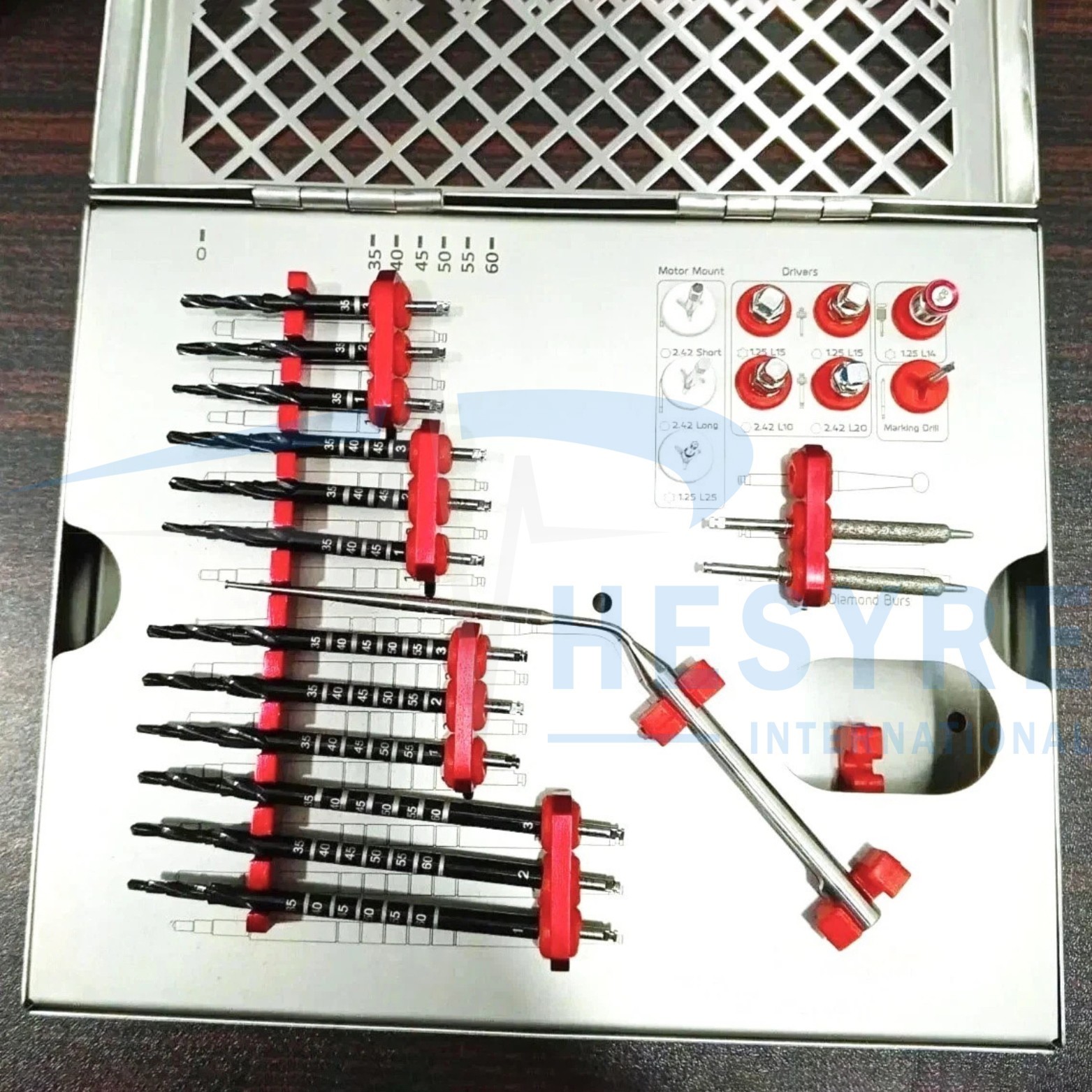 Dental Implant Zygomatic Surgical Kit 26 Pcs