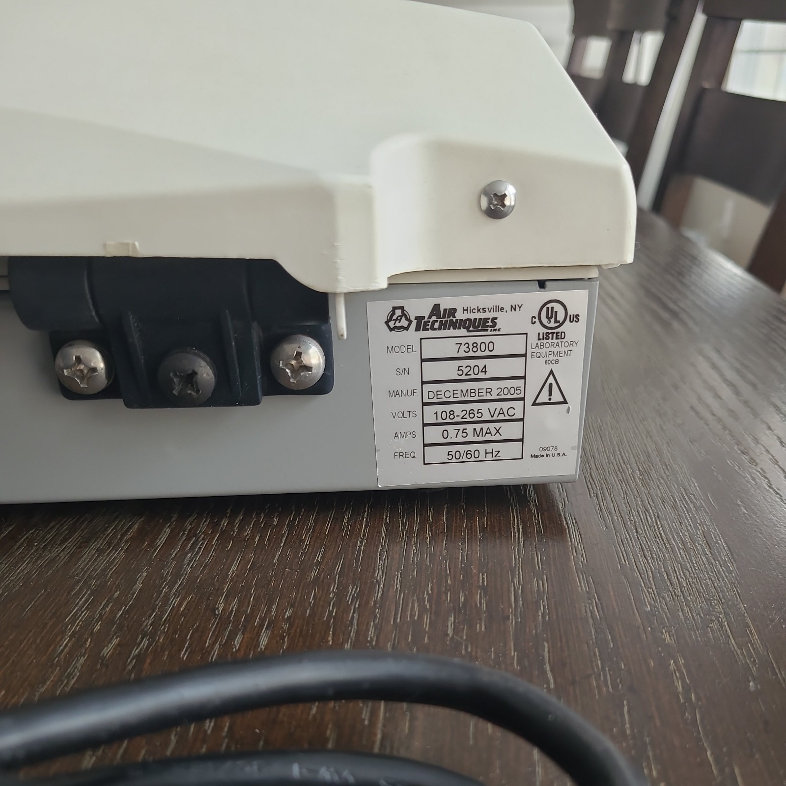 Air Techniques Eraser PSP Unit for erasing Phosphorus Digital imaging Plates