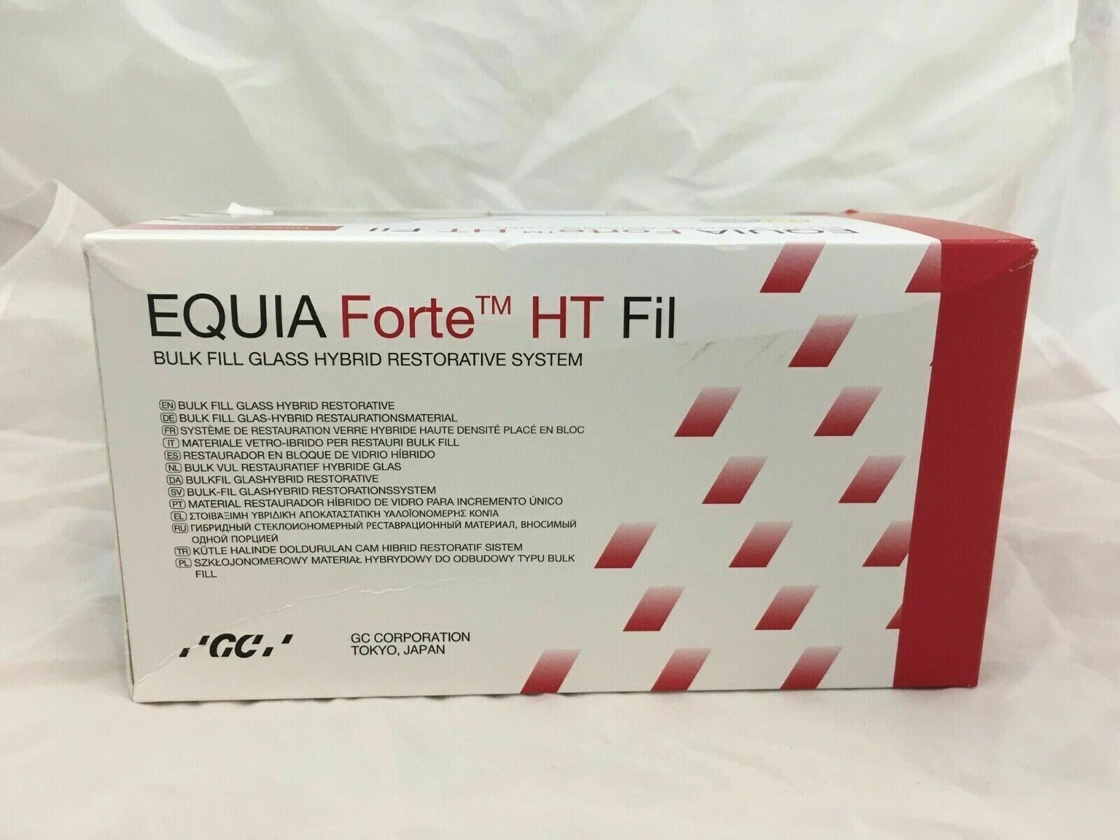 GC EQUIA Forte HT Bulk Fill Fluoride Releasing Glass Hybrid Restorativ System A2