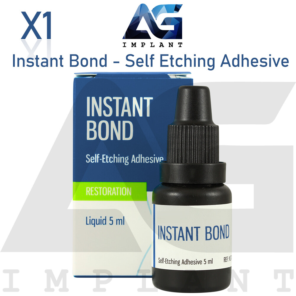 Instant Bond Self Etching Adhesive Dental Light Cure 7th Generation Agent 5ml
