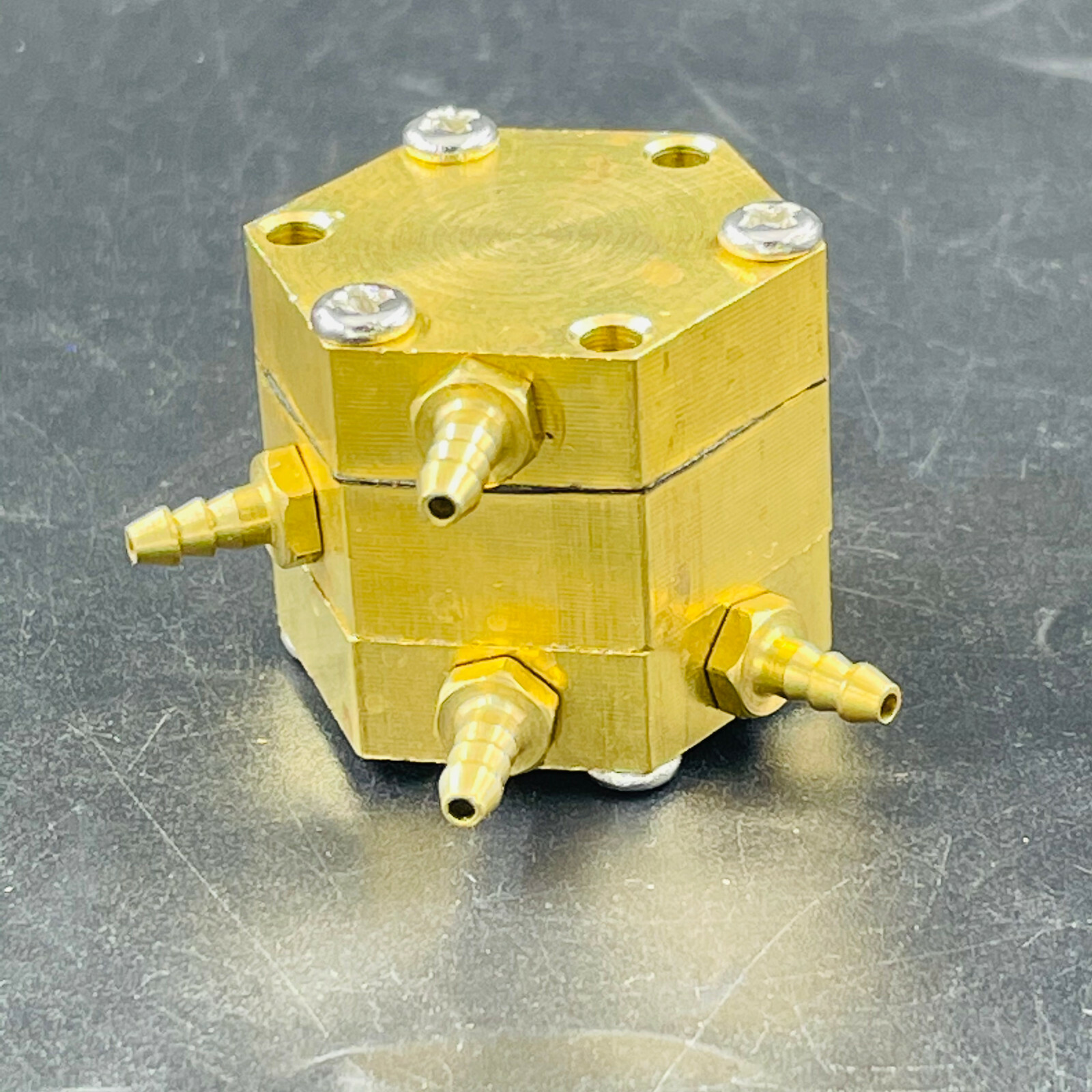 1pcs Dental Hexagonal Water Air Valve Control for Dental Chair Parts Accessories