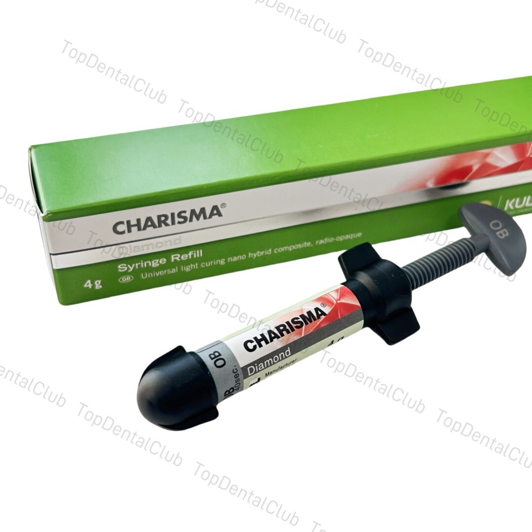 Dental Charisma Composite Syringe Light Cure Resin Tooth Filling Material