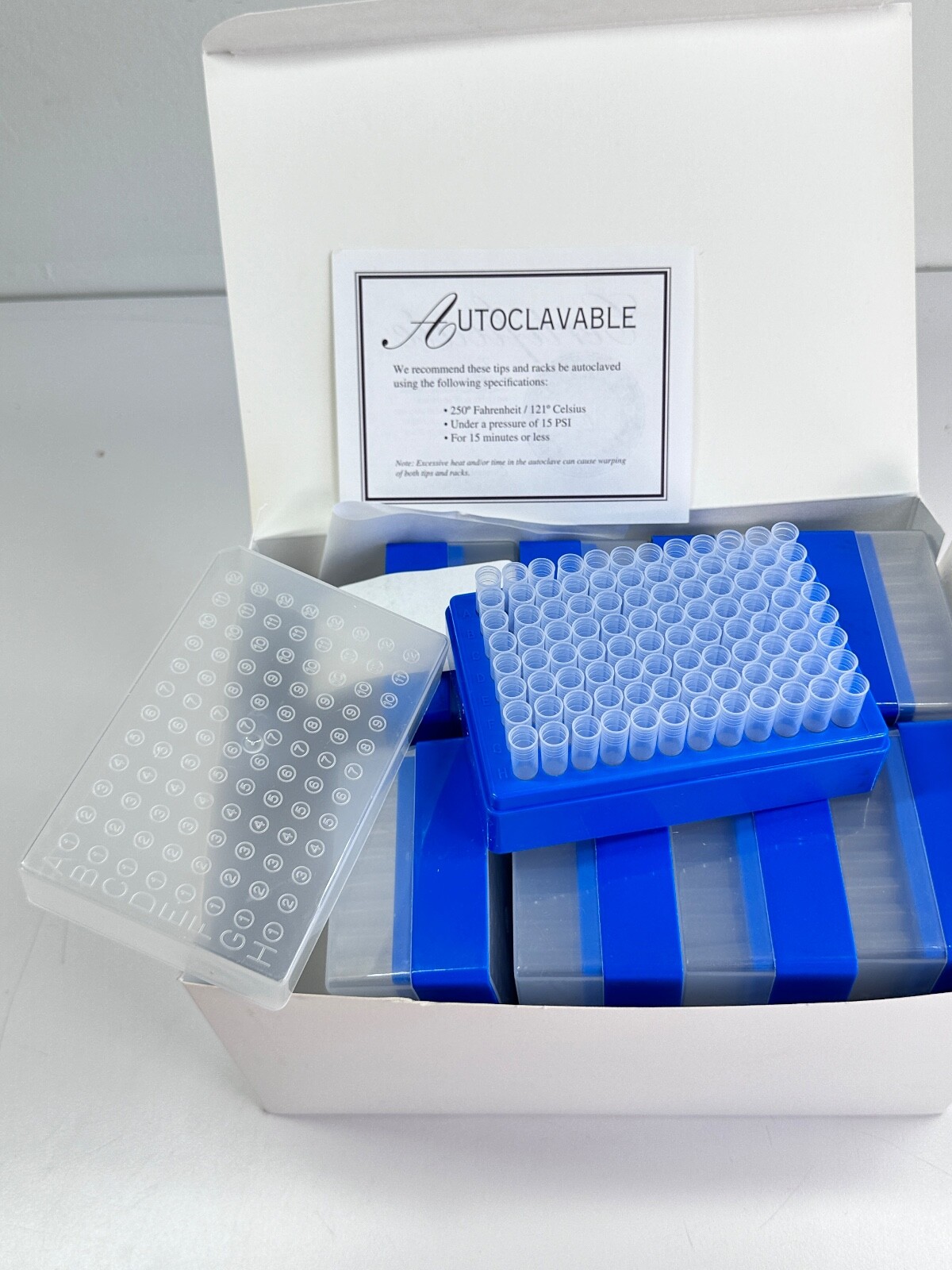 9x NEW QSP 1.2mL Micro Titertube Natural In Robotic Rack 84501XNKZQ