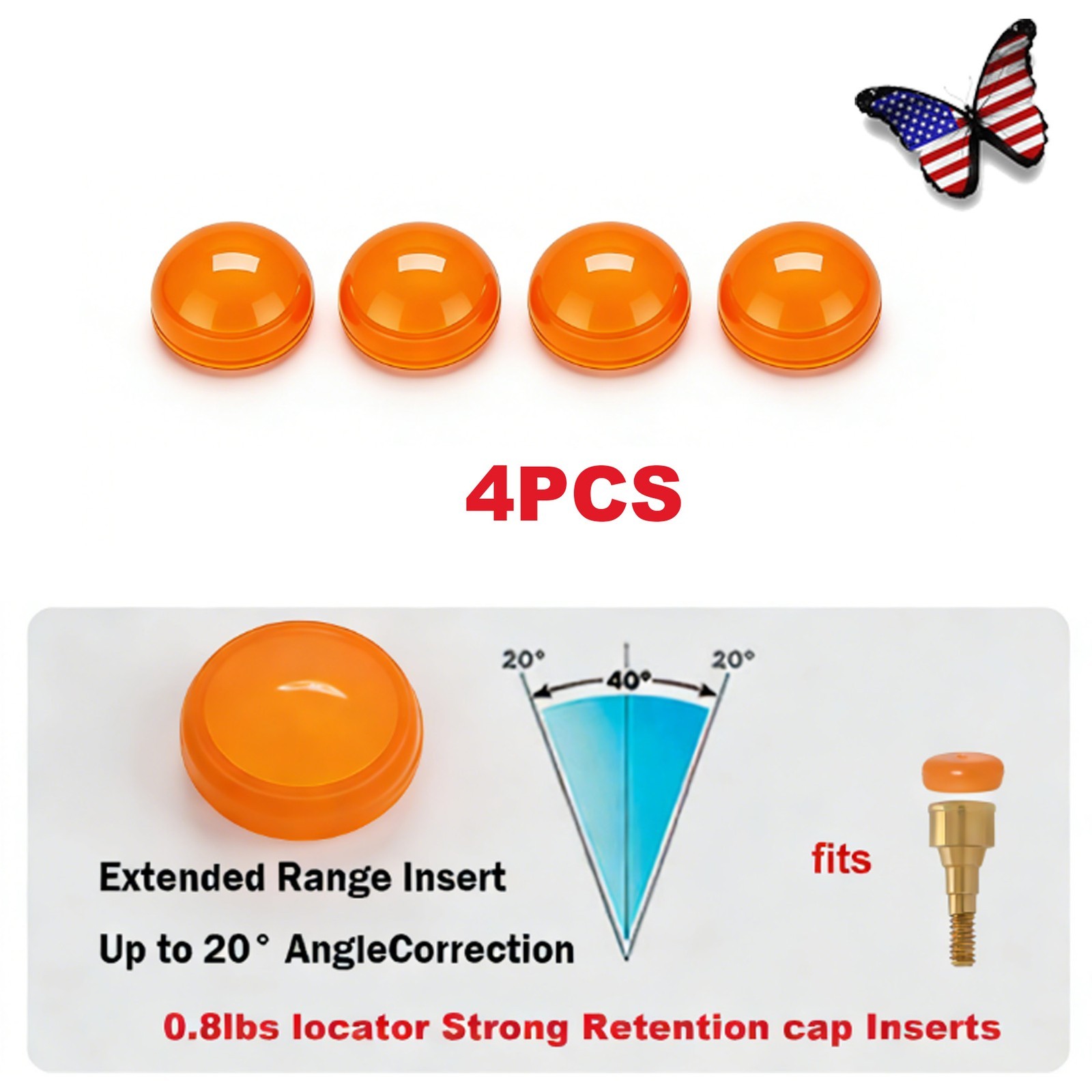 US Zest Nobel Biocare Active Locator Abutment NP/RP Implant Conical Connection
