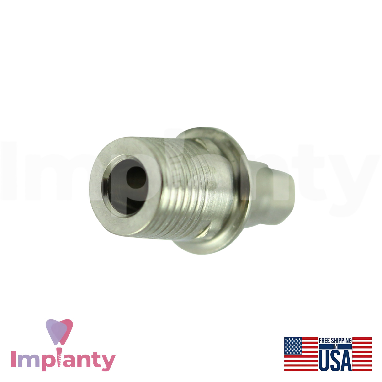 10x Neodent GM Compatible Titanium Base Ø4.5mm Prosthetic Grand Morse Connection