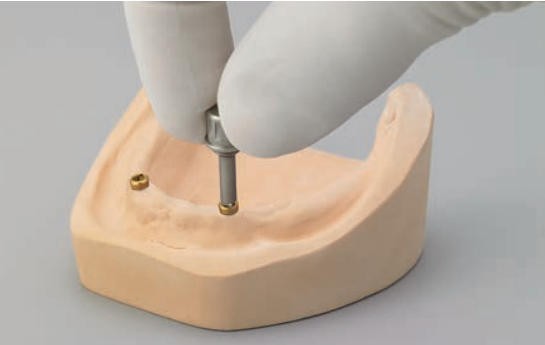 Fit Straumann Bone Level NC Locator Classic Overdenture Abutment Narrow Cross