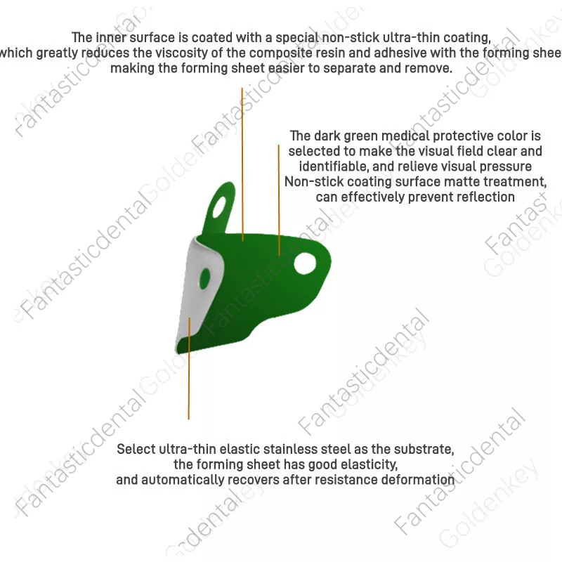 Dental Matrix Bands Ring Sectional Matrice Clamp Fit Garrison Palodent V3 System