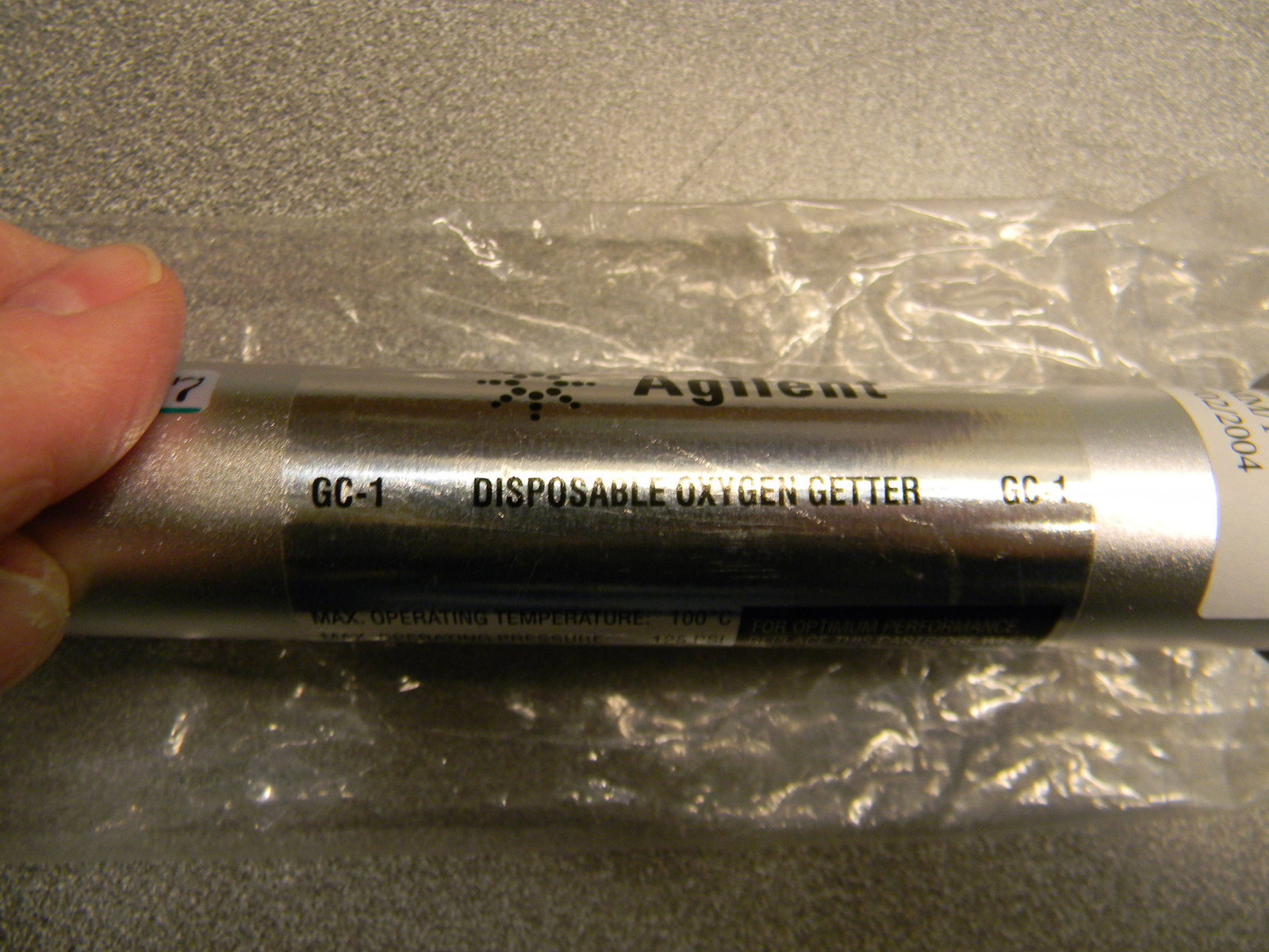 Agilent GC-1 Disposable Oxygen Getter (Max. Operating Temperature: 100°C)