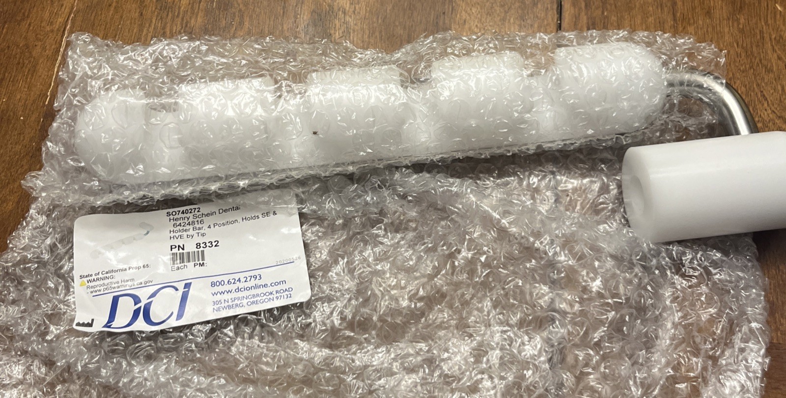 Dci Assistance Holder Bar For Telescoping Arm 4 Position #8332