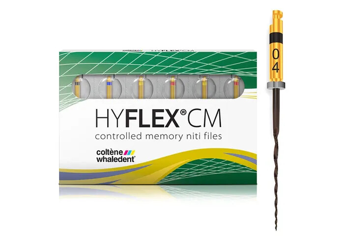 Coltene H8310420 Hyflex CM NiTi Files 04/20 31mm 6/pk