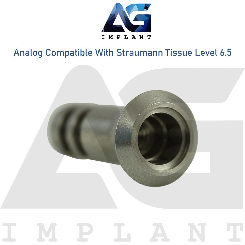 10 Fixture Analog Compatible with Straumann Tissue Level® Ø6.5mm (WN)