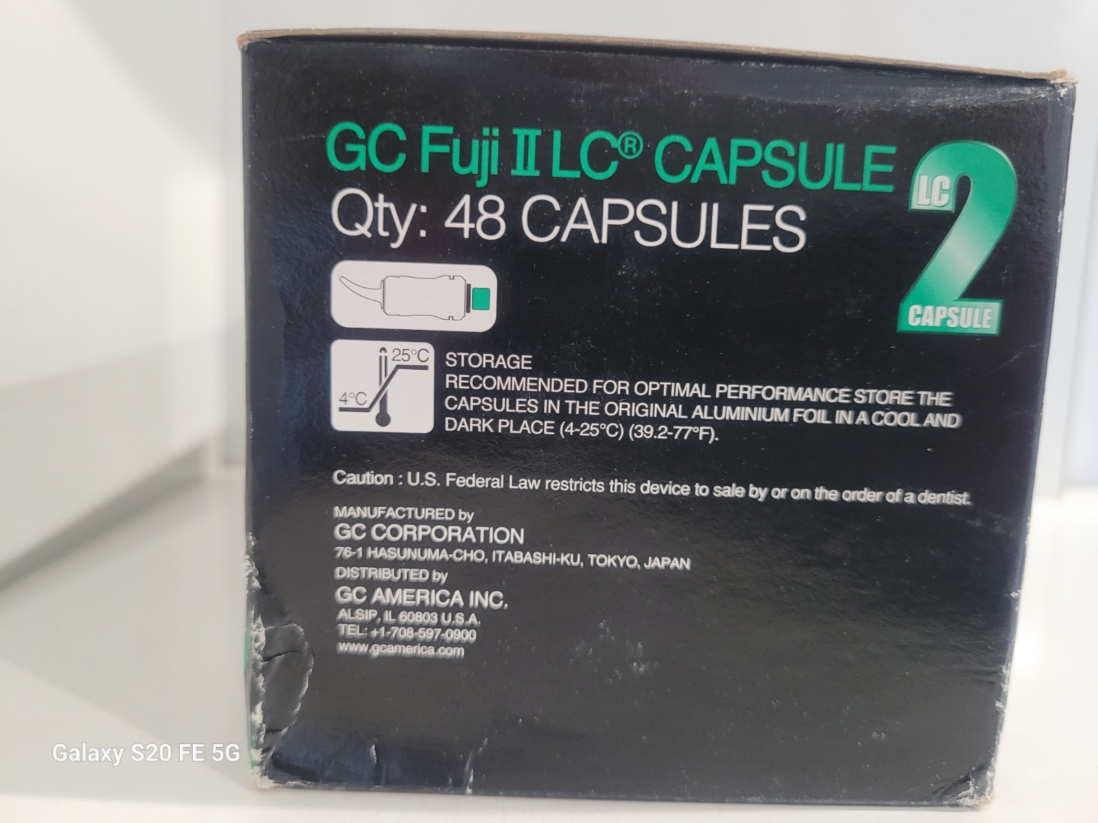 GC FUJI II LC CAPSULES A 1 – 48/BX