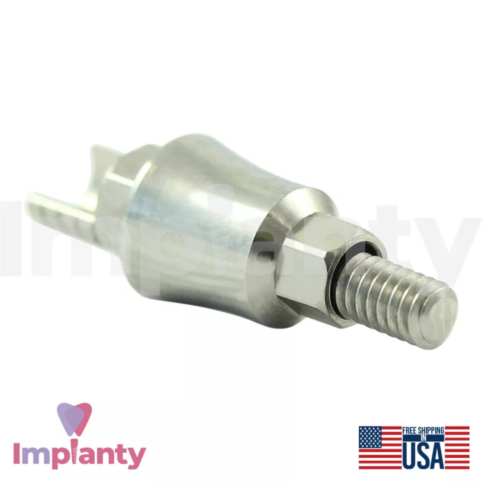 GDT Angulated Anti Rotational Titanium Base Int Hex 2.42mm Dental Lab CAD/CAM