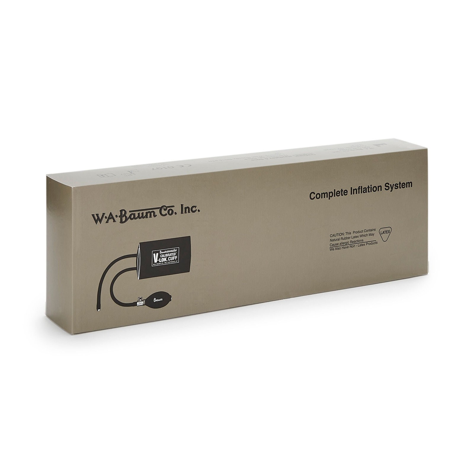 W.A. Baum Adult Arm Reusable Blood Pressure Cuff and Bulb 1 Each