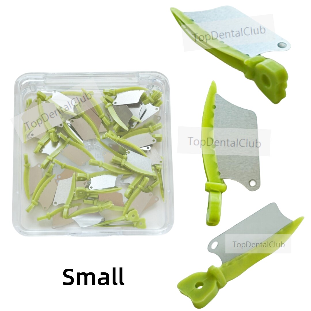 Small Dental Fender Interproximal Wedge Matrix Blade Guard with Metal SML 134℃