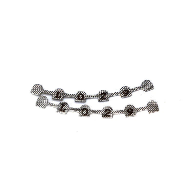 Dental Ortho Lingual Retainer Splits WireBondable Mesh Base Mark/Universal U/L