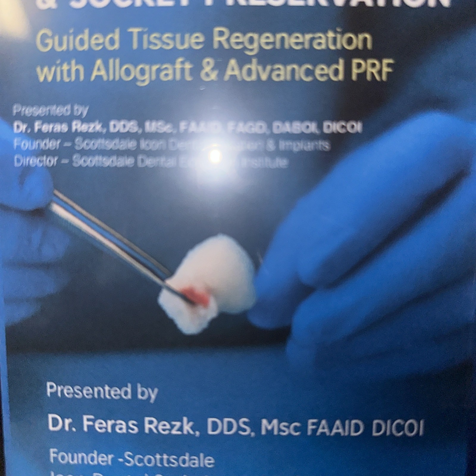 5 Dental education surgical DVD for dental implants training