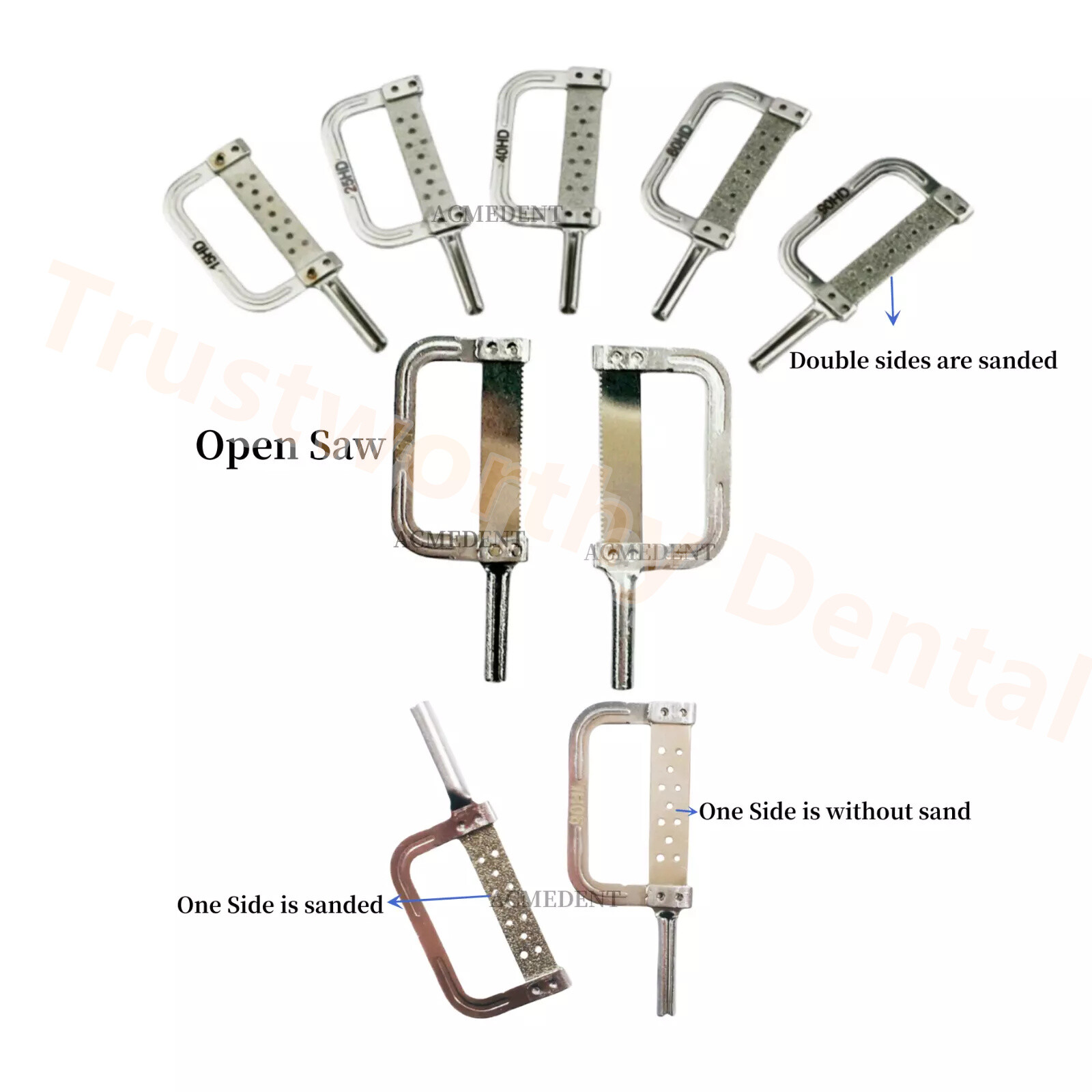 Dental Handpiece IPR 1:1 Interproximal Stripping Enamel Reduction Strips 4:1