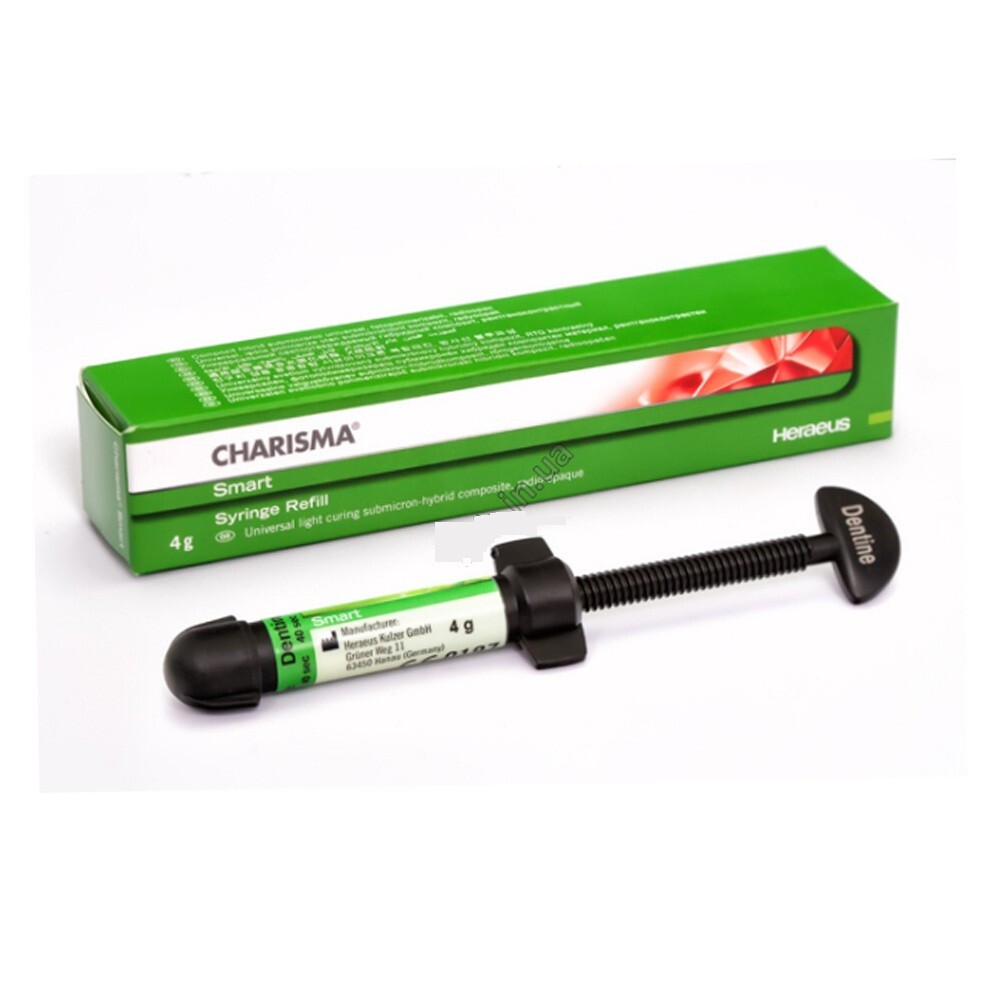 Heraeus Kulzer Charisma Smart Radiopaque Light Curing Composite 4gm (Free Ship)