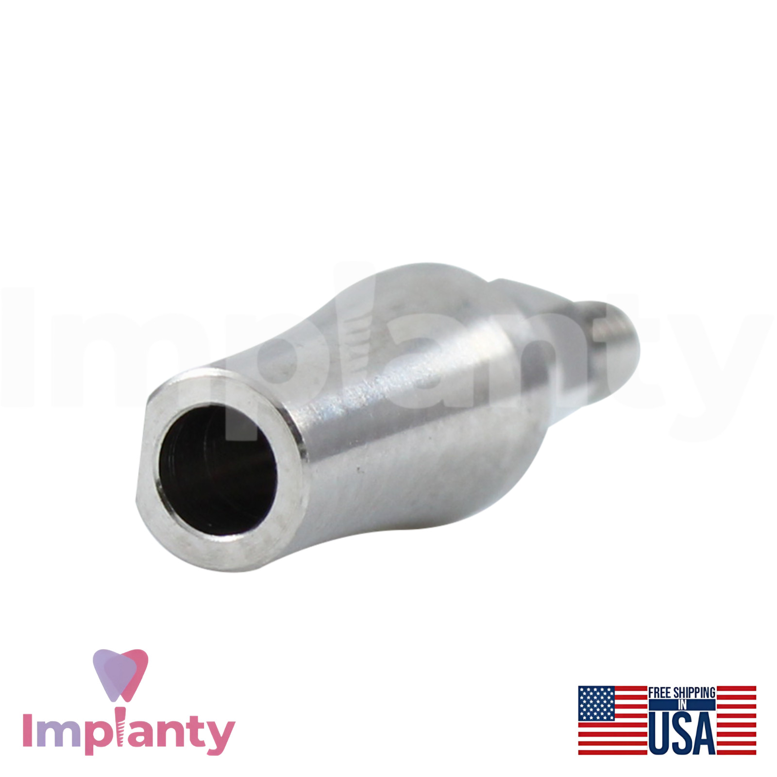 10x GDT CNP Conical Hex 2.25mm Dental Fixture and Straight Prosthetic NP Ø3.5mm
