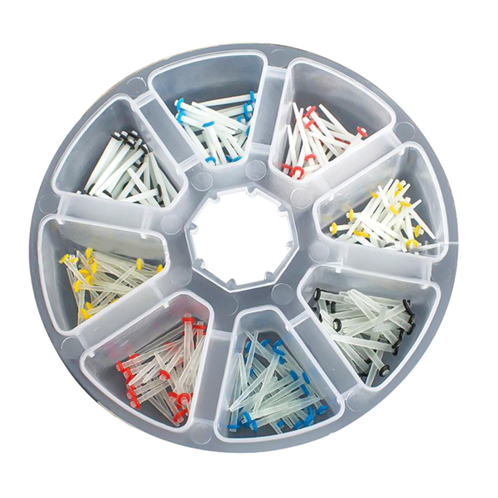200Pc Coloful Dental Fiber Post Material Glass Fiber Composite Post Quartz Screw