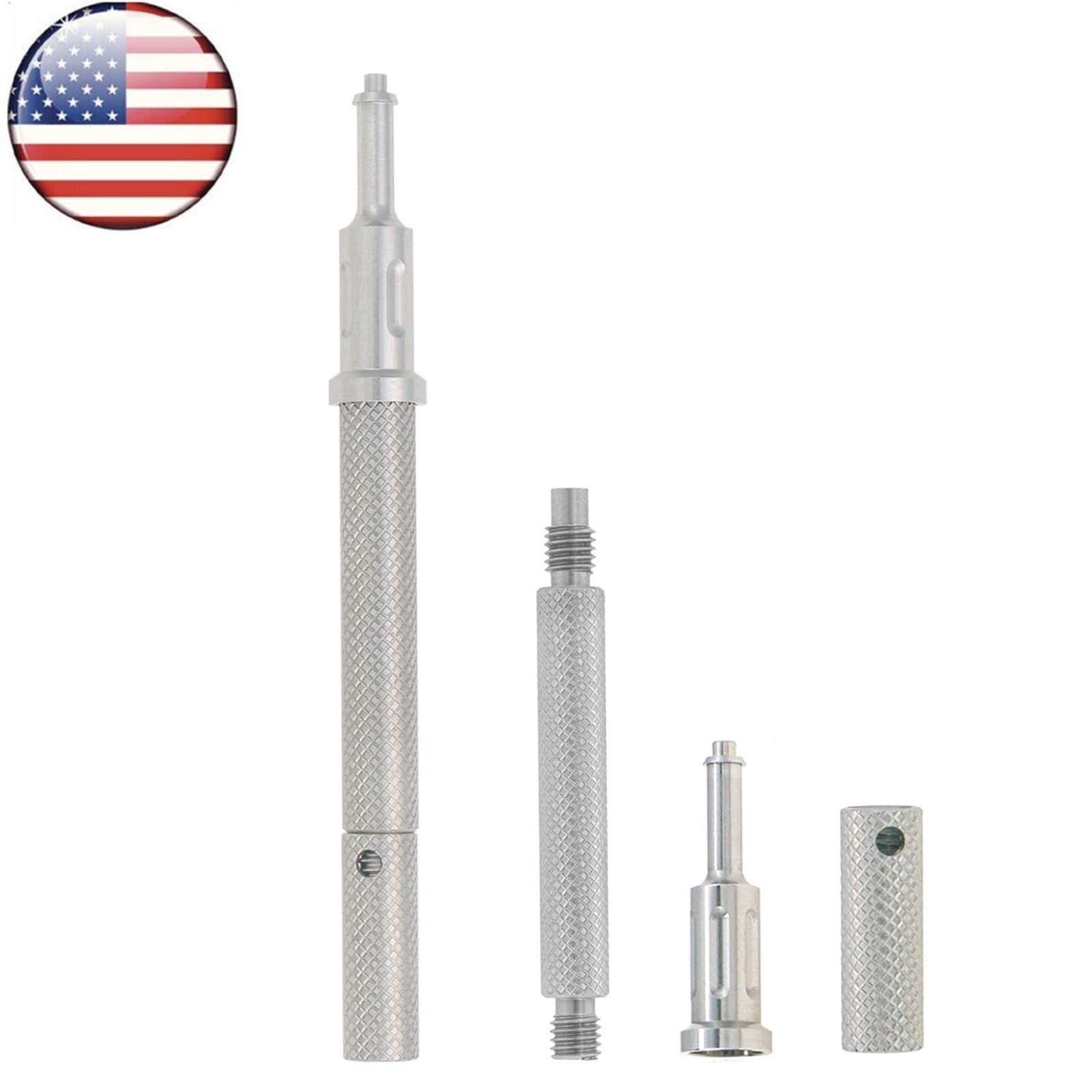 US For Zimmer TSV 3.5/4.5mm Dental Locator Abutment 1-5.0mm Male Cap Insert Tool