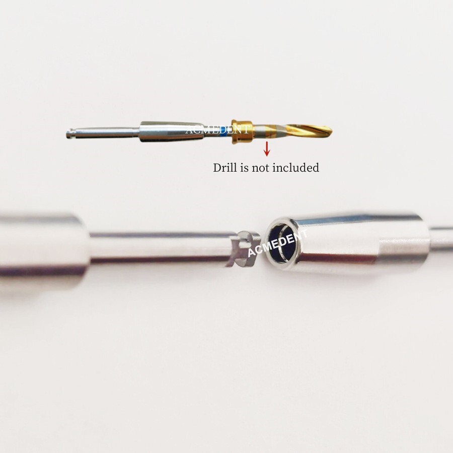1Pc Dental Universal Drills Bur Length Extension Bar Fit Lindemann Straumann