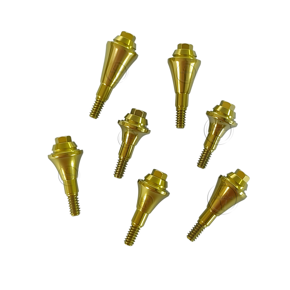 Multi unit Abutment Straight abutment fit to Megagen Blue diamond NC GH1.5-4.5