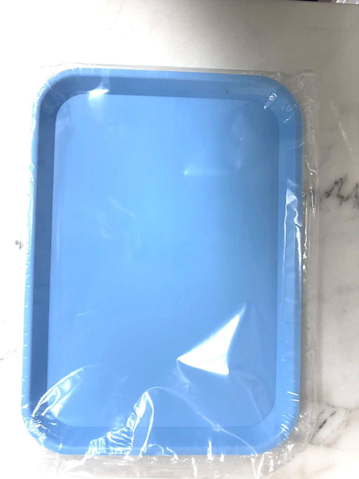 Dental Autoclave Plastic Instrument Set Up Flat Tray Size B (Pick 15 Colors)