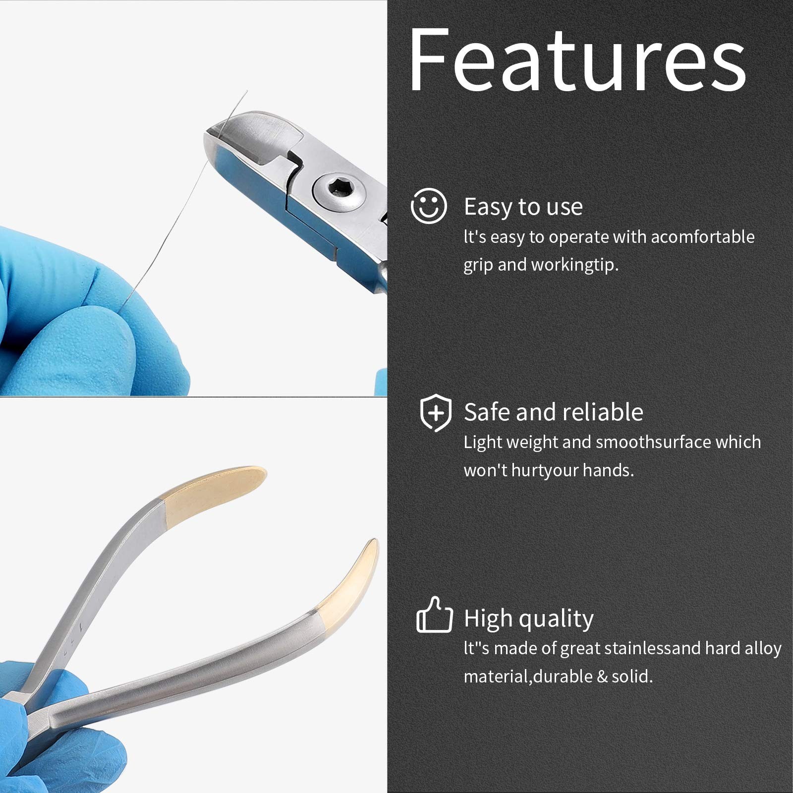 faruijie Dental Cutter Plier – 1 Count (Pack of 1),