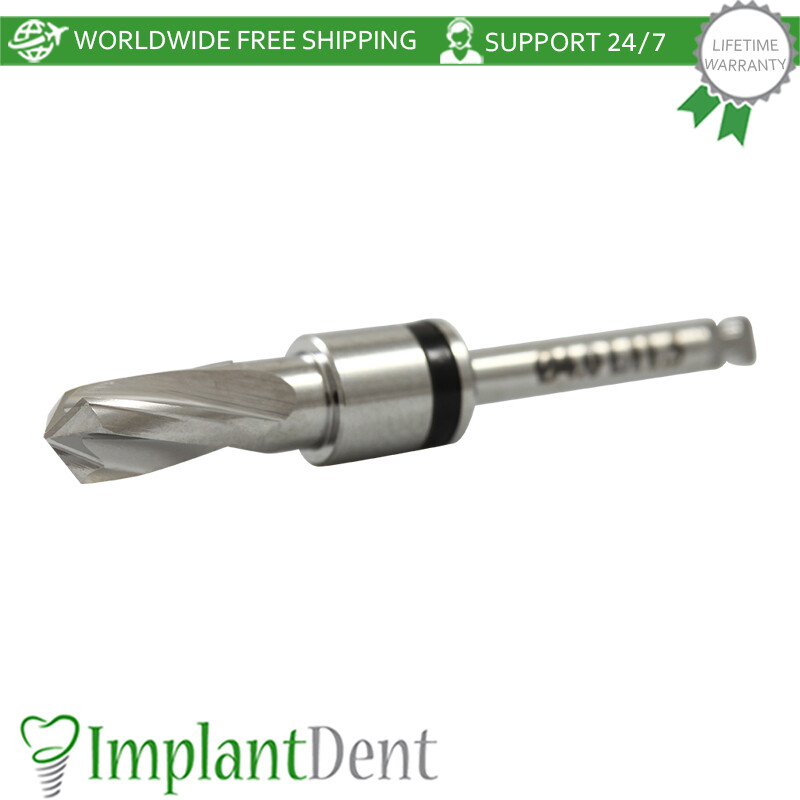 1 Straight Drill Integral Stopper Ø4.0, External Irrigation Dental Tool Sur gery