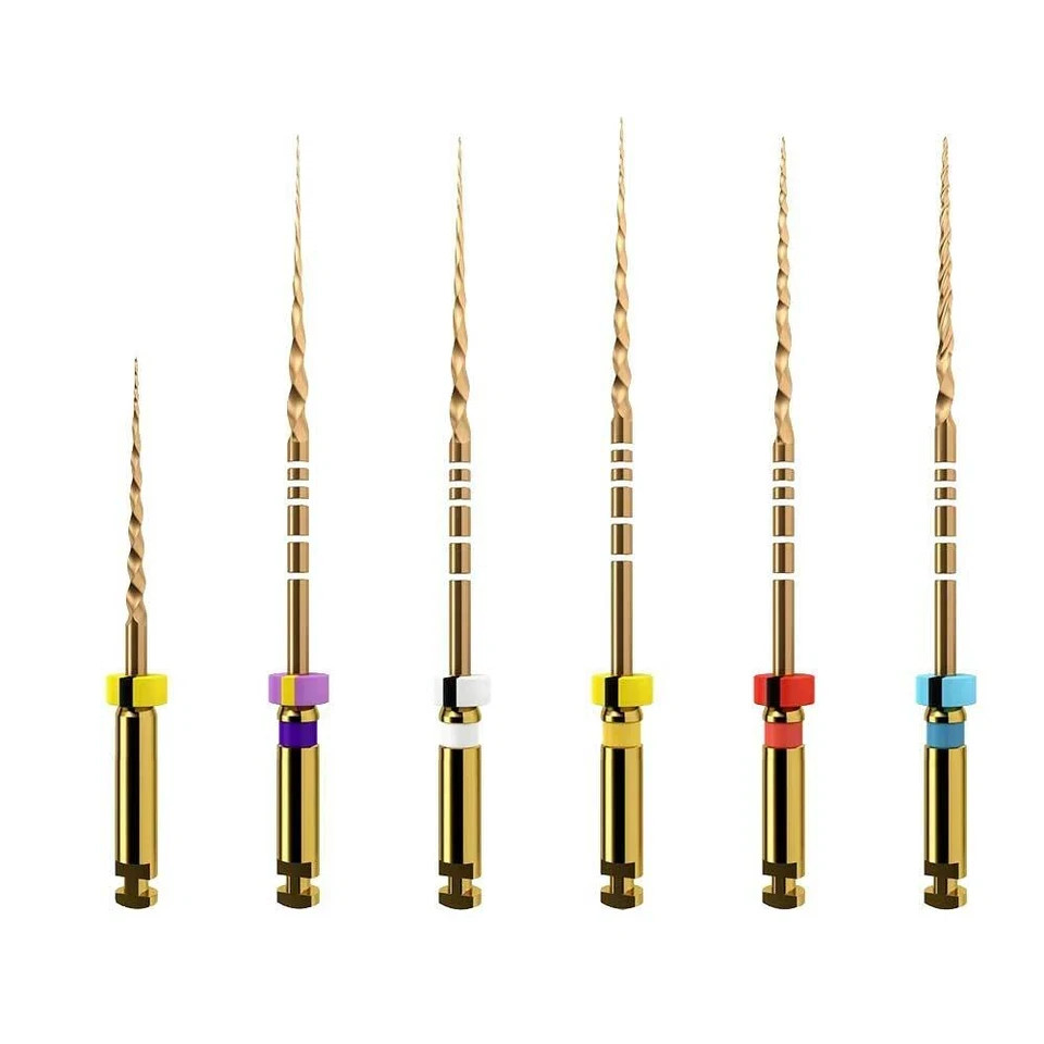5 x Dentsply Protaper Gold Rotary Files 21mm F1 ~F2~ F3~ F4~ F5