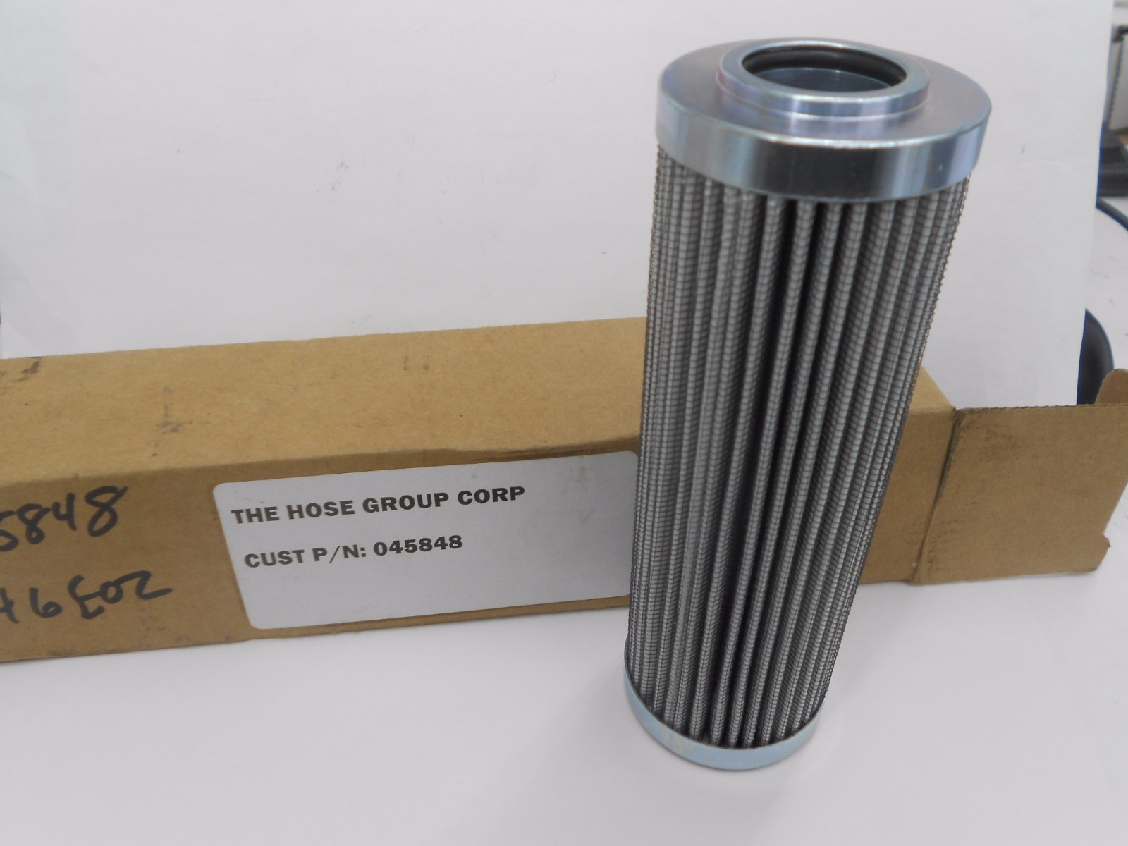 THE HOSE GROUP CORP. 045848 FILTER 50mm O.D. 155mm LONG 25mm BORE