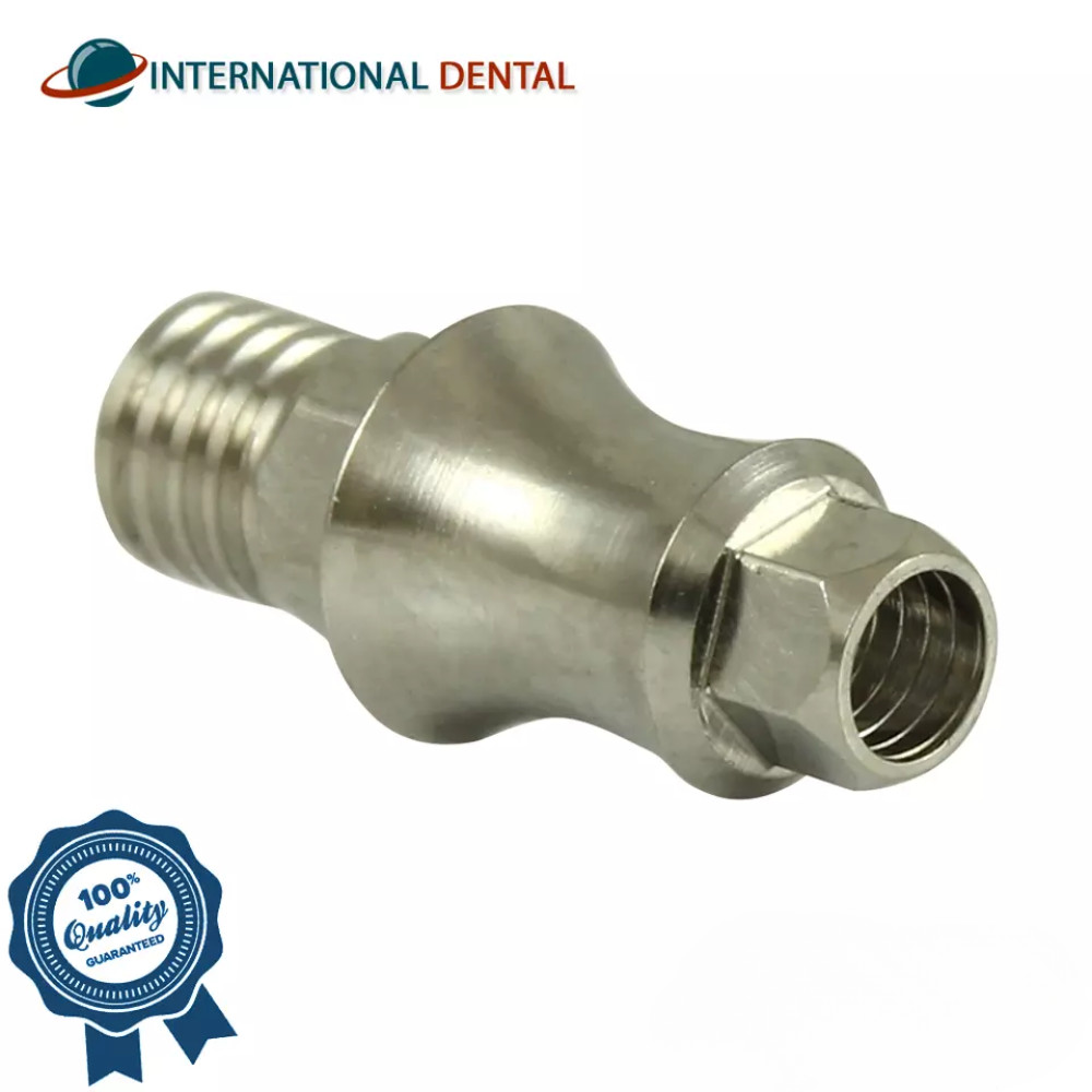 5 Dental Anti Rotational Concave CAD/CAM Titanium Base Int Hex 2.42mm Abutment