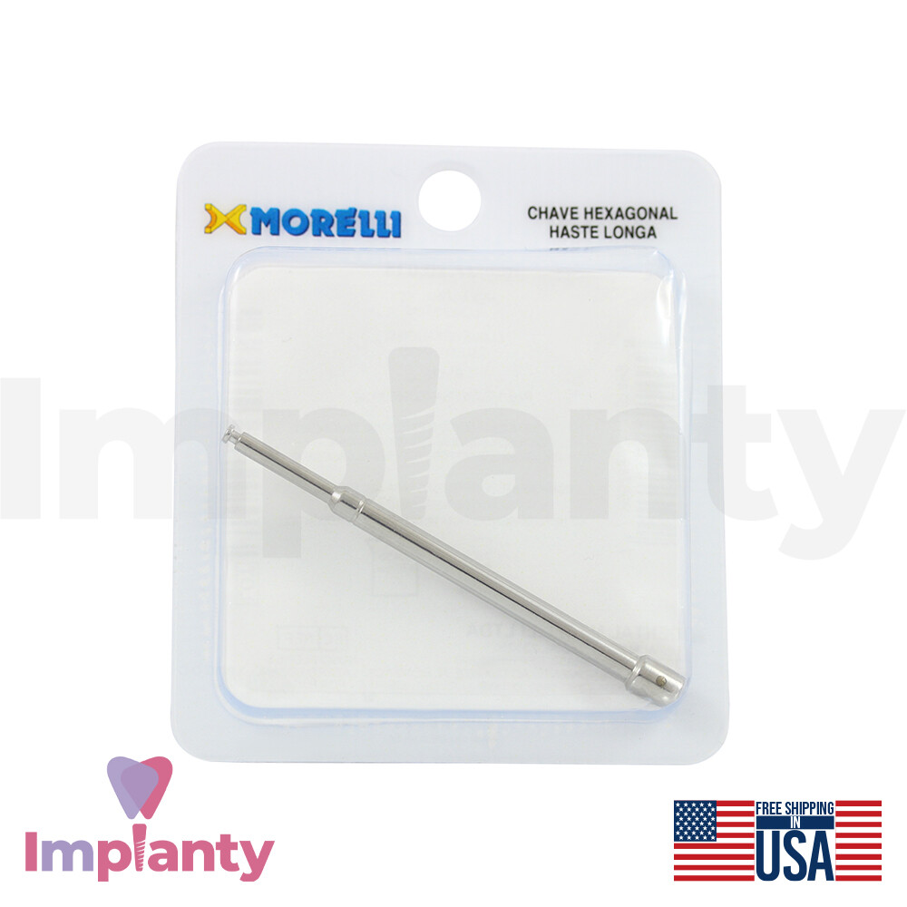 Morelli Hexagonal Key Short/Long Stem For Orthodontic Micro-Imp lants TADs