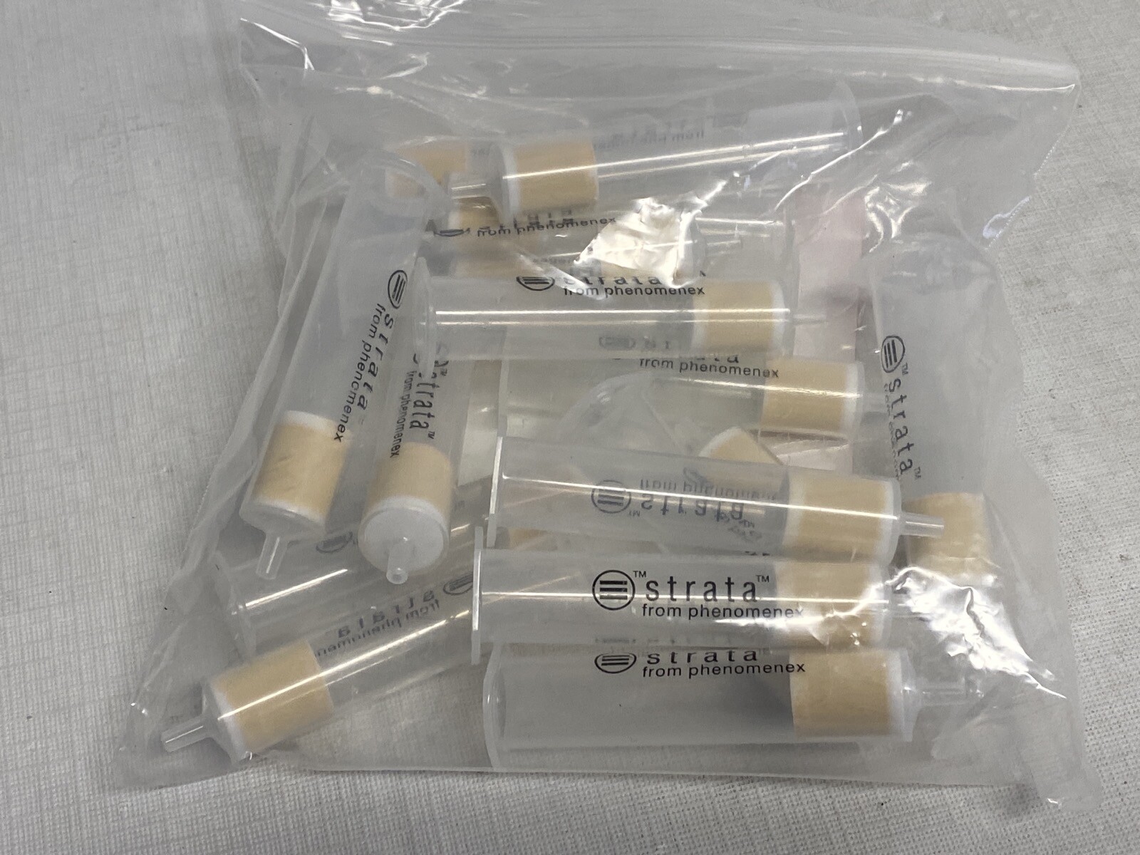 (17) PHENOMENEX Strata-X-C 12mL 33um Polymeric Strong Cation Tubes 8B-S029-JDG