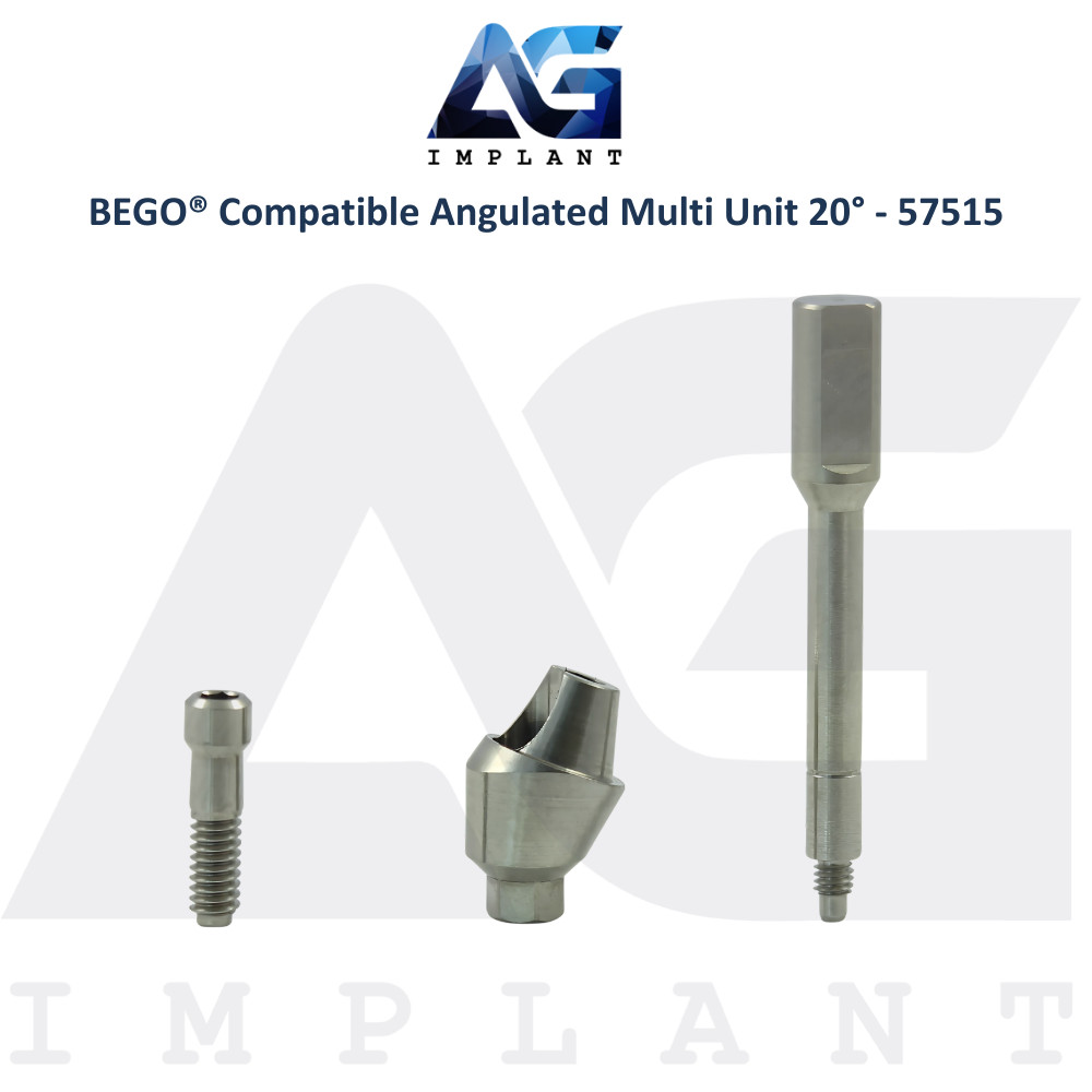 10 Angulated Multi Unit 20° Prosthetic Compatible with BEGO® – 57515 Dental Lab