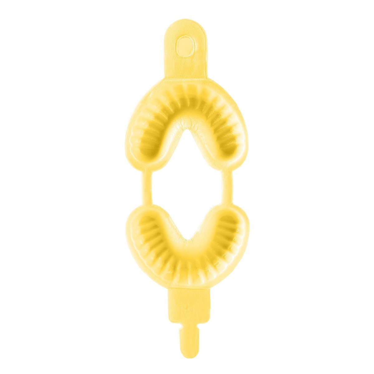 Dental Disposable Fluoride Dual Arch Trays For Gel Foam Medium