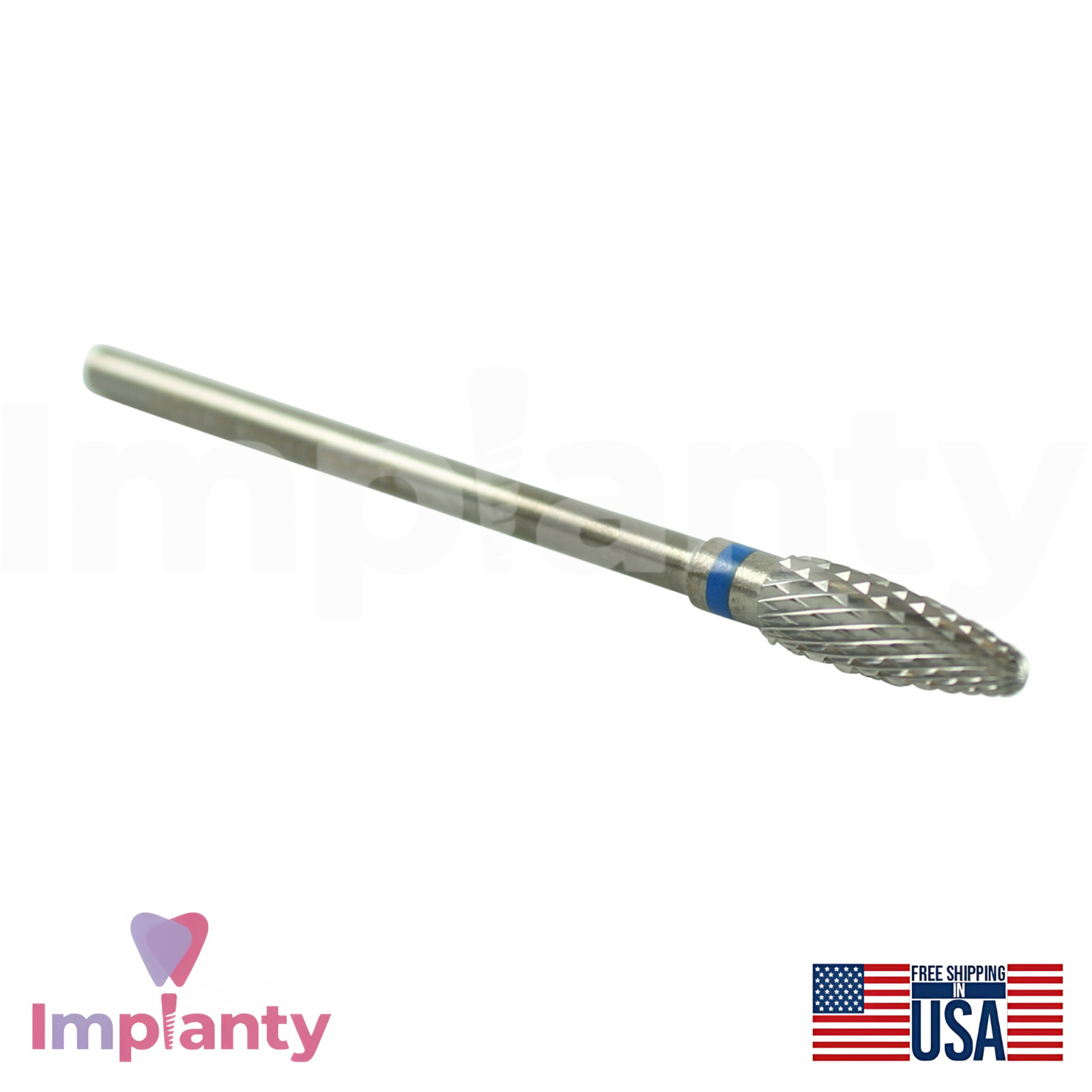 Wilson Cross Cut Carbide Standard Grit Bur Ø4.0mm x 11.5mm Flame 5000348