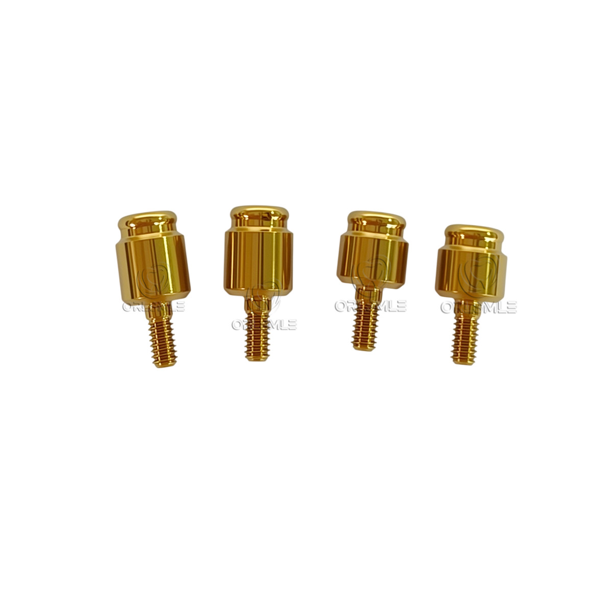Locator abutment with Standard males caps fit to Zimmer TSV 4.5 GH1-6