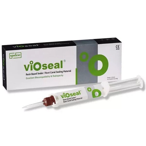 Spident Vioseal Resin-Based Root Canal Sealing Material 10 gm Dual Syr Free Ship