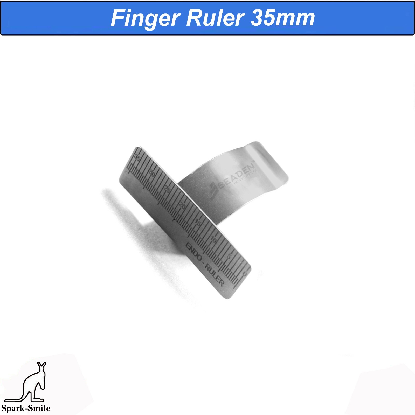 Finger Rulers Endo Gauge Span Measure Scale Endodontic Dental Instruments 4,PCS
