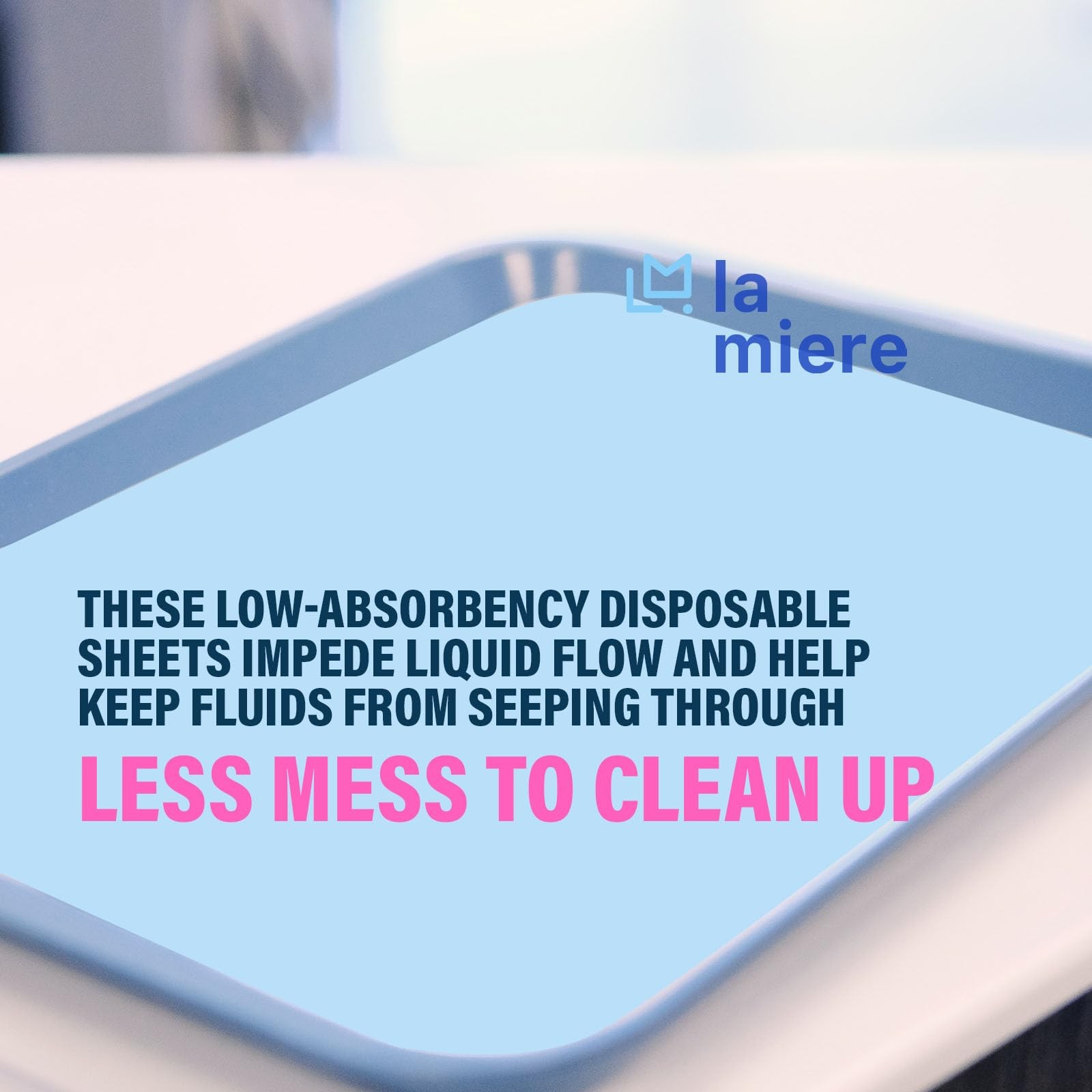 1000P Disposable Tray Liners, Dental Tray Covers for Size B, Medical Tray Pap…
