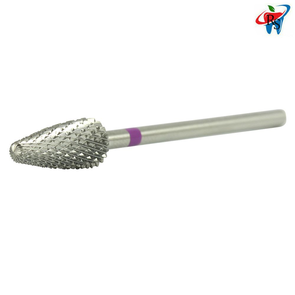 1pcs Dental Freza Cross Cut Ultra Coarse Grit Carbide Fraser FZ907001 Ø6.0mm Lab