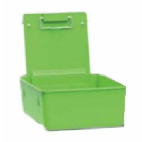 Lab Pan Green Plastic With Metal Clip 7.5″ x 6″ x 8.5″ 12/Pk