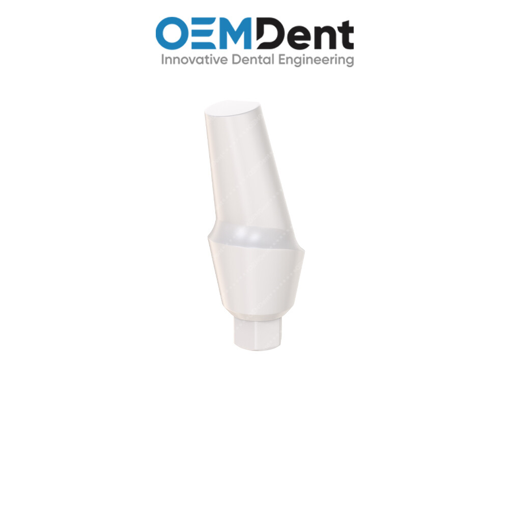 Peek Temporary Anatomic Angled Prosthetic 25° – Alfa Gate® Int Hex Compatible