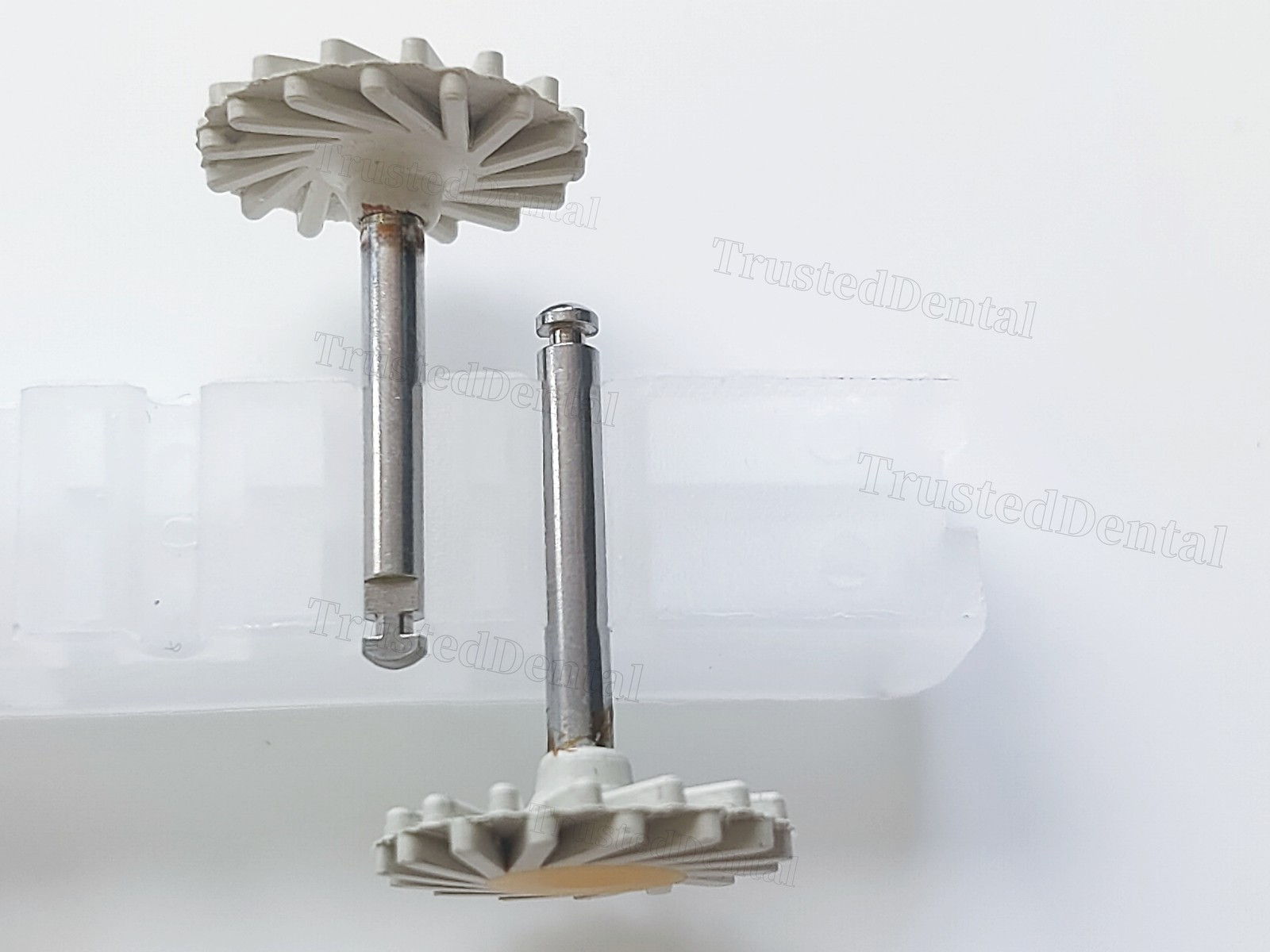 Dental zirconia polishing wheel Rubber Polisher RA Disc14mm l Coarse/Medium/Fine