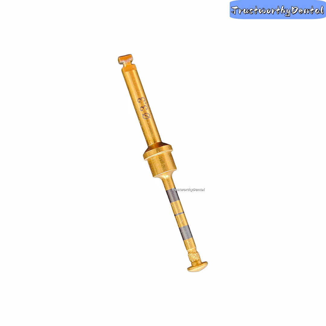 Dental Implant Sinus Lift Drills Diamond Coated Lateral Reamer Bur Golden