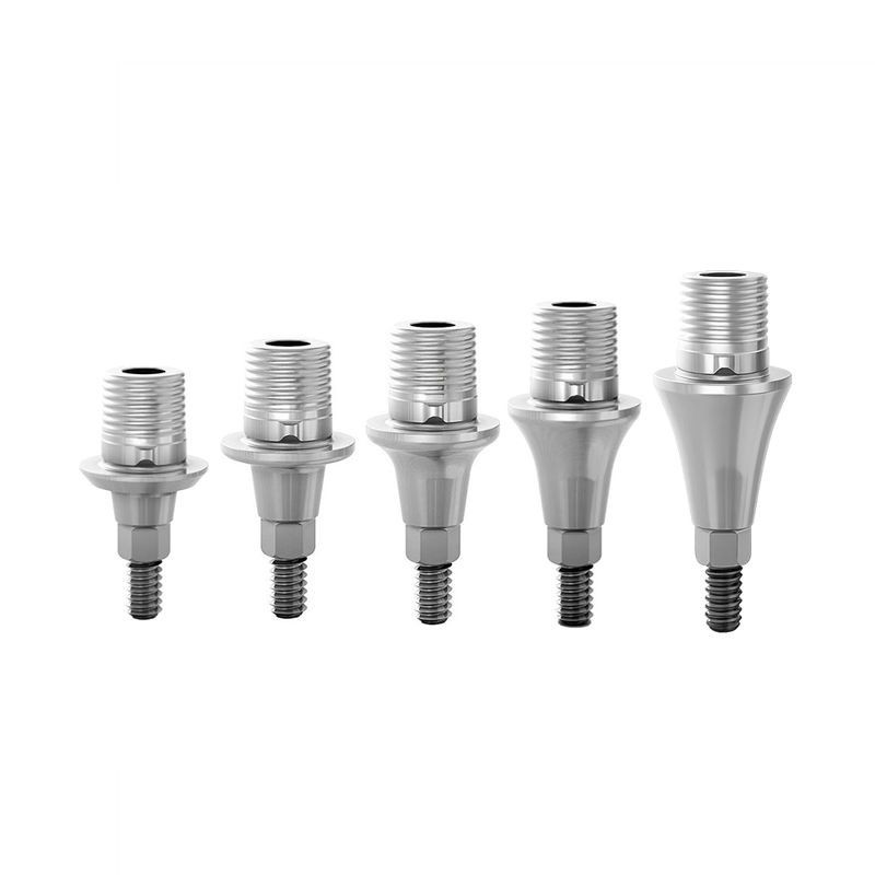 10pcs Dental CAD/CAM Anti Rotational Ti Base Compatible With Neodent® GM Ø5.5mm